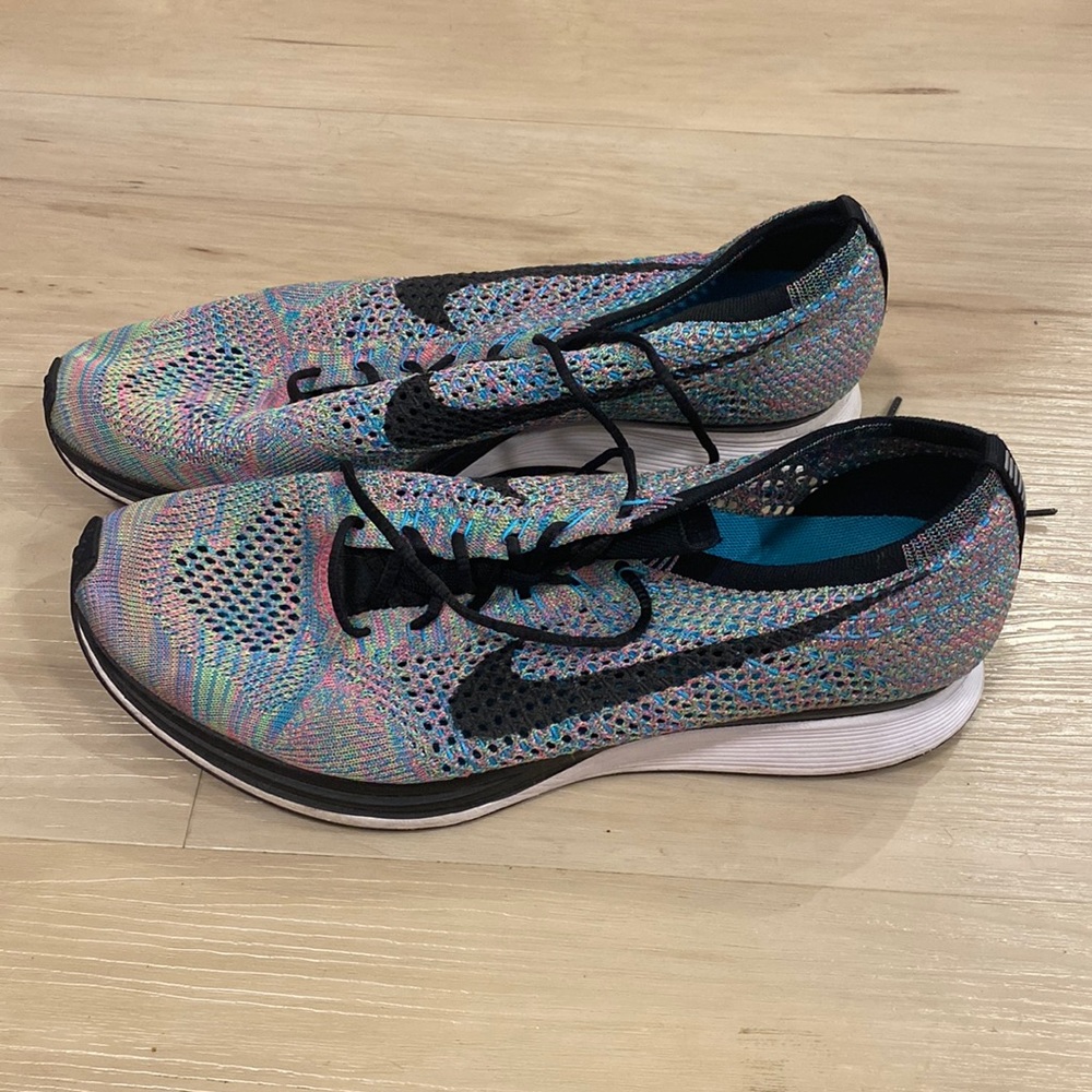 Knit road racing Nike runners